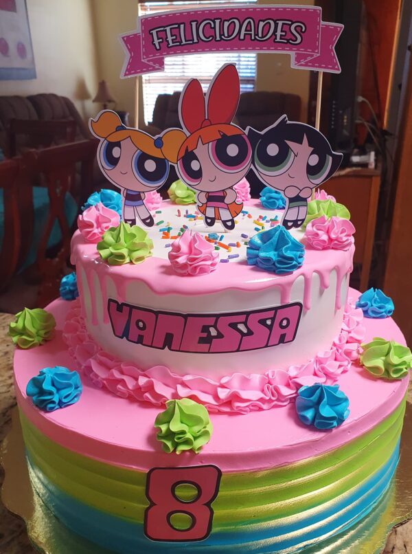 Pastel para 100 personas